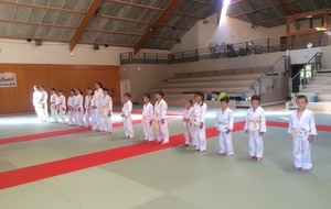 Stage de vacances des jeunes judokas de St Cyr-sur-loire