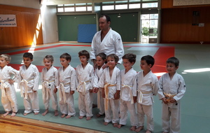 Remise de ceinture éveil judo