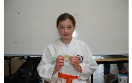 Léa Barrier au championnat régional benjamine